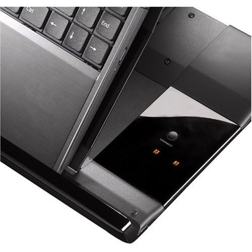 로지텍 Logitech Alto Notebook Stand with Wireless Keyboard. Holds notebooks up to 15.4