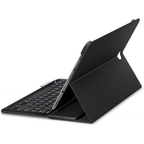 로지텍 Logitech Type S Keyboard Case for Samsung Galaxy Tab S2 9.7, Black
