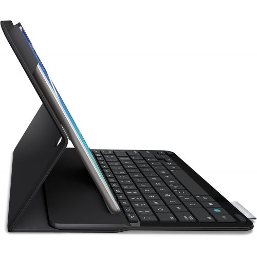 로지텍 Logitech Type-S Keyboard Case for Samsung Galaxy Tab A 9.7 with S Pen, Black