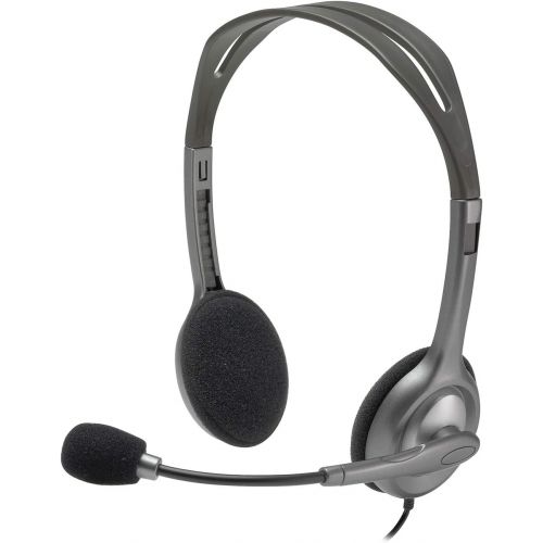 로지텍 Logitech Stereo Headset H110, Standard Packaging, Silver