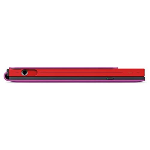 로지텍 Logitech BLOK Protective Keyboard Case for iPad Air 2, Red/Violet