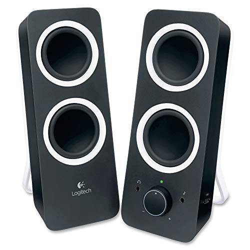 로지텍 Logitech Z200 2.0 Speaker System - Black