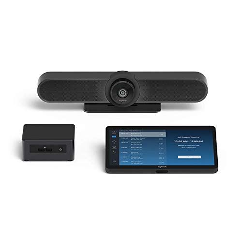 로지텍 logitech Compatible with Zoom Small Rooms, Tap Video Conferencing System
