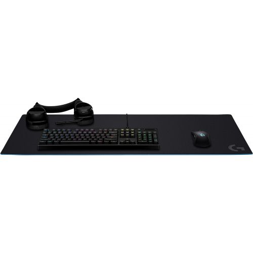 로지텍 Logitech G840?Rubber Black???Mouse Pad (Black, White, 400?mm, 900?mm, 3?mm)