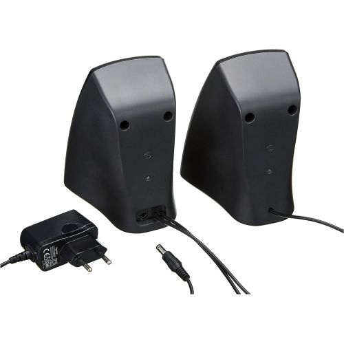 로지텍 Logitech 980000417 Z130 Compact 2.0 Stereo Speakers, 3.5mm Jack, Black