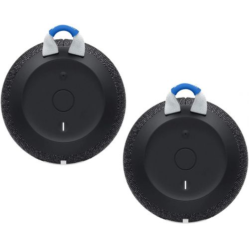 로지텍 Logitech Ultimate Ears UE WONDERBOOM 2 Twin Pack Bluetooth Speaker - Wireless Boom Box Waterproof with Double-Up Connection - (Deep Space)