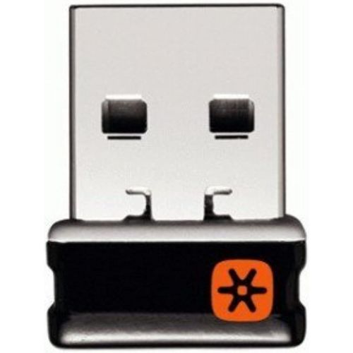 로지텍 Logitech C-U0007 Unifying Receiver for Mouse and Keyboard Works with Any Logitech Product That Display The Unifying Logo (Orange Star, Connects up to 6 Devices)