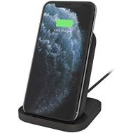 Logitech Powered 10W Wireless Charging Stand for iPhone 11 Pro Max/11 Pro/11/XS Max/XS/XR/X, Samsung Galaxy S10/S10e/S10+, LG ThinQ V40/G8, Google Pixel 4/4XL, Airpods, and More -