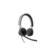 Logitech Zone Wired Noise Cancelling Headset, USB-C with USB-A Adapter - Graphite
