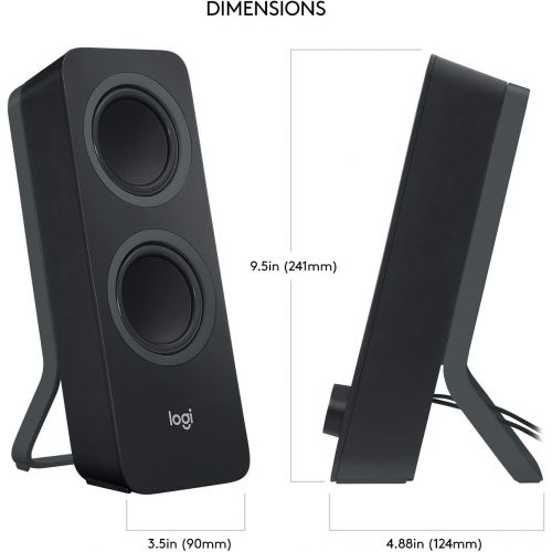 로지텍 Logitech Z207 2.0 Multi Device Stereo Speaker (Black)