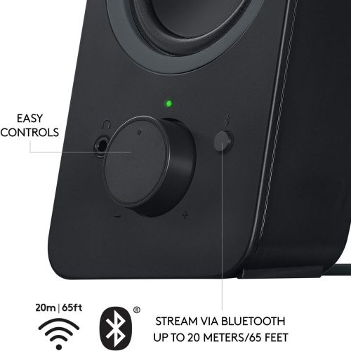 로지텍 Logitech Z207 2.0 Multi Device Stereo Speaker (Black)