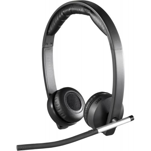 로지텍 Logitech H820e Wireless Dual Headset - Black