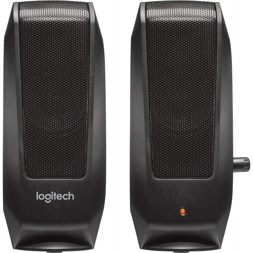 로지텍 Logitech S120 2.0 Stereo Speakers, Black