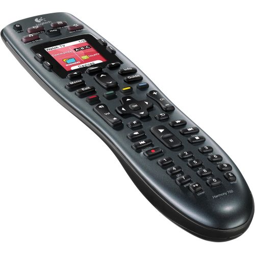 로지텍 Logitech Harmony 700 Rechargeable Remote with Color Screen (Black) [Discontinued by Manufacturer]