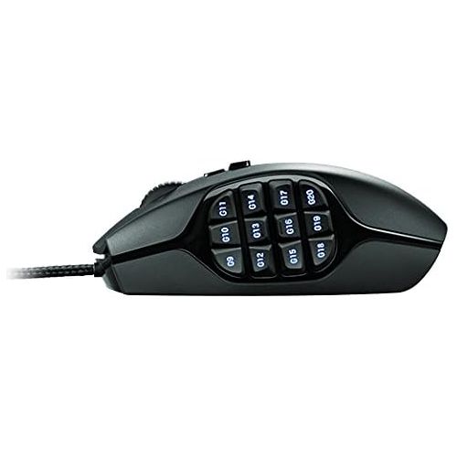 로지텍 Logitech 910-003879 Logitech G600 Mmo Usb Laser Gaming Mouse