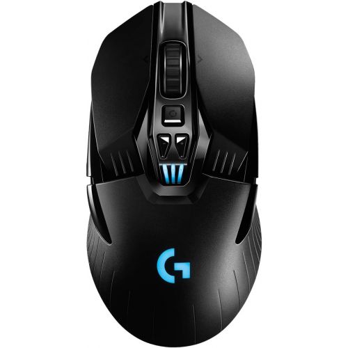 로지텍 Logitech G G903 Mouse RF Wireless Optical 16000 DPI, W125873216 (Optical 16000 DPI Ambidextrous G G903, Ambidextrous, Optical, RF Wireless, 16000 DPI, 1 ms, Black)