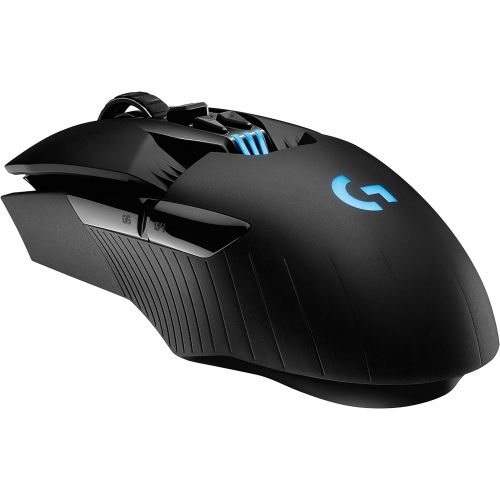 로지텍 Logitech G G903 Mouse RF Wireless Optical 16000 DPI, W125873216 (Optical 16000 DPI Ambidextrous G G903, Ambidextrous, Optical, RF Wireless, 16000 DPI, 1 ms, Black)