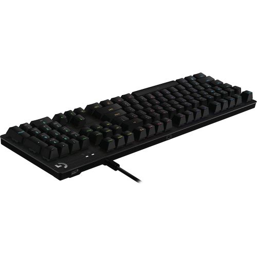 로지텍 Logitech G512 SE Lightsync RGB Mechanical Gaming Keyboard with USB Passthrough - Black