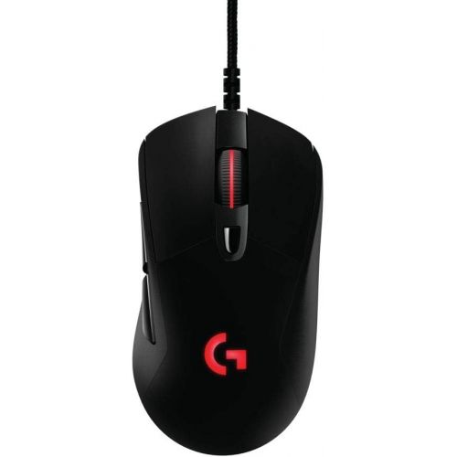 로지텍 Logitech G403 Prodigy RGB Gaming Mouse ? 16.8 Million Color Backlighting, 6 Programmable Buttons, Onboard Memory, Up to 12,000 DPI