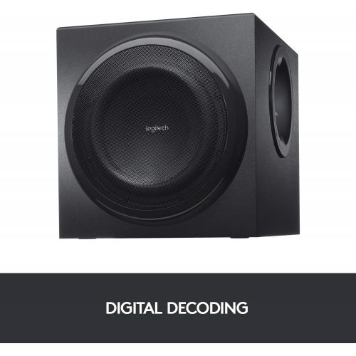 로지텍 [무료배송] 로지텍 서라운드 홈시어터 스피커 Logitech Z906 5.1 Surround Sound Speaker System - THX, Dolby Digital and DTS Digital Certified - Black