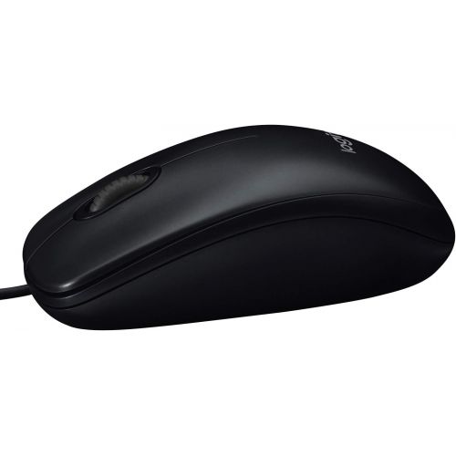 로지텍 Logitech Wired Mouse M90 Black USB