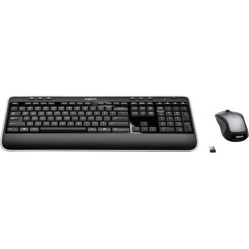 로지텍 Logitech MK520 Wireless Keyboard and Mouse Combo  Keyboard and Mouse, Long Battery Life, Secure 2.4GHz Connectivity