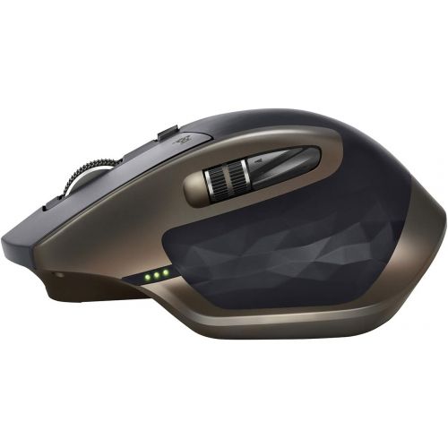 로지텍 Logitech MX Master Wireless Mouse  High-precision Sensor, Speed-adaptive Scroll Wheel, Thumb Scroll Wheel, Easy-Switch up to 3 Devices
