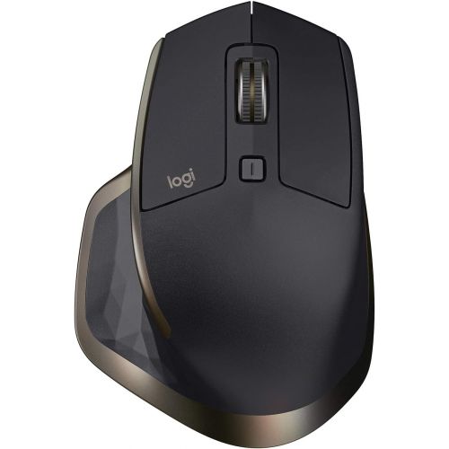 로지텍 Logitech MX Master Wireless Mouse  High-precision Sensor, Speed-adaptive Scroll Wheel, Thumb Scroll Wheel, Easy-Switch up to 3 Devices