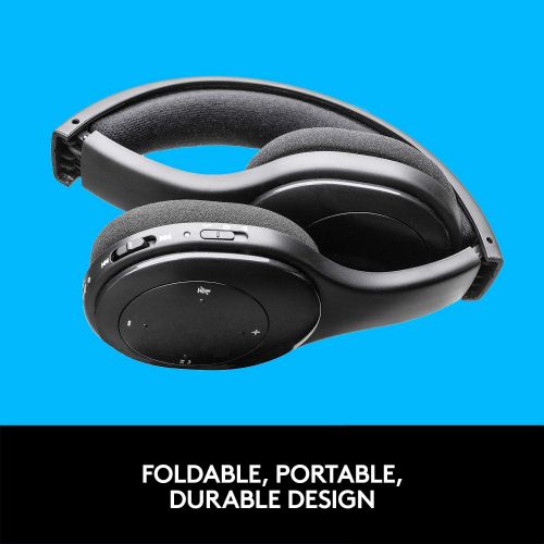 로지텍 [아마존베스트]Logitech H800 Bluetooth Wireless Headset with Mic for PC, Tablets and Smartphones - Black
