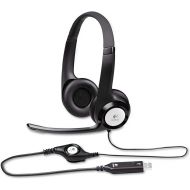[아마존베스트]Logitech 5582666792 Black USB Wired In-Ear Headphones