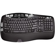 [아마존베스트]Logitech K350 Wireless Wave Keyboard with Unifying Wireless Technology - Black
