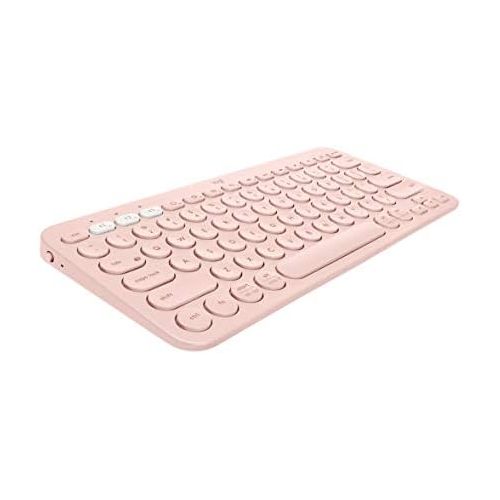 로지텍 [아마존베스트]Logitech K380 Multi-Device Wireless Bluetooth Keyboard for Mac - Rose