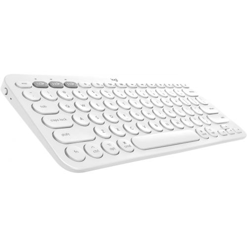 로지텍 [아마존베스트]Logitech K380 Multi-Device Wireless Bluetooth Keyboard for Mac - Off White