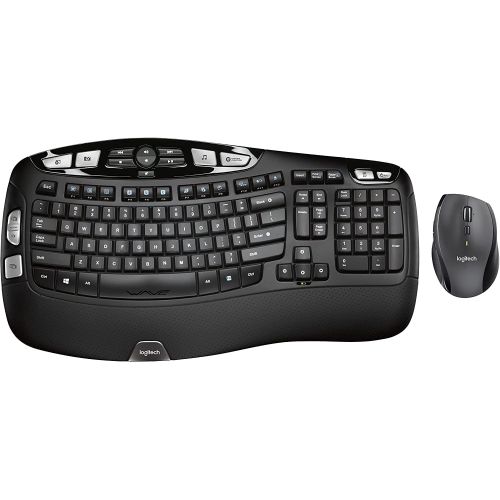 로지텍 [아마존베스트]Logitech MK570 Wireless Wave Keyboard and Mouse Combo