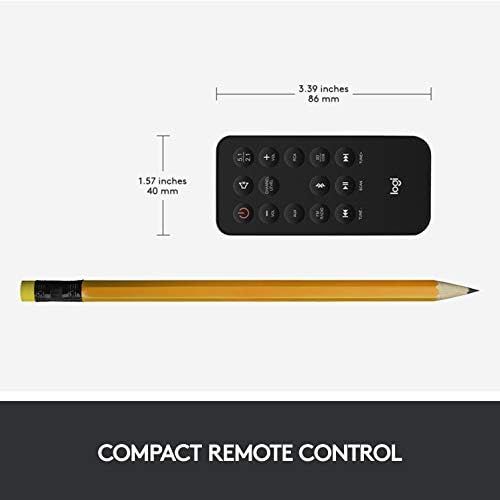 로지텍 Logitech Z607 5.1 Surround Sound Speakers (Bluetooth, CINCH, 160 W peak power, remote control, compatible with computers, PCs, TVs, phones and tablets)