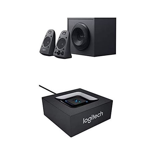 로지텍 Logitech Z625 2.1 THX stereo speakers (with subwoofer) + Bluetooth audio adapter