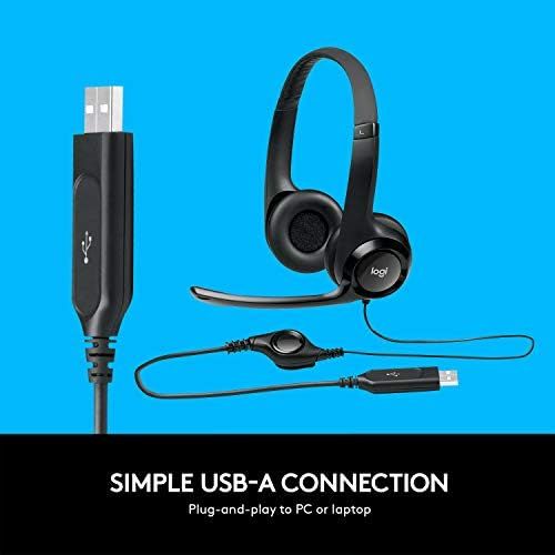 로지텍 [아마존베스트]LOGITECH H390 USB Headset