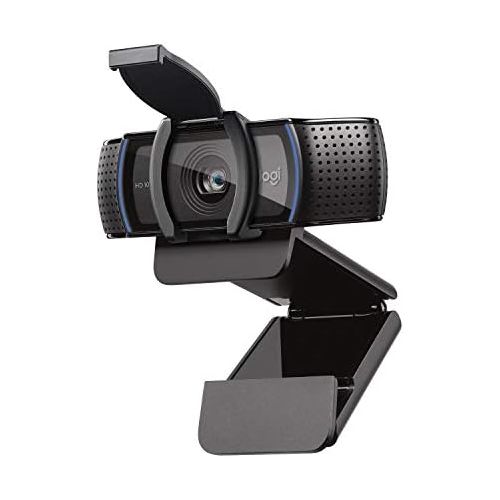 로지텍 [아마존베스트]Logitech C920s HD PRO webcam, Full-HD 1080p, 78 ° field of view, autofocus, exposure correction, USB connection, cover panel, for Skype, FaceTime, Hangouts, etc., PC / Mac / Chrome