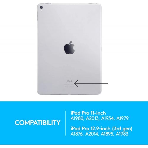 로지텍 [아마존베스트]Logitech Slim Combo iPad Case with Wireless Keyboard, grey