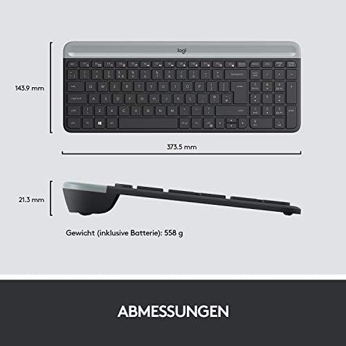 로지텍 [아마존베스트]Logitech Wireless Keyboard and Mouse Set