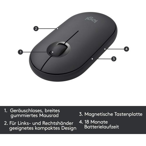 로지텍 [아마존베스트]Logitech Wireless Keyboard and Mouse Set