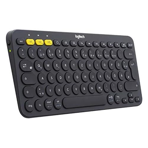 로지텍 [아마존베스트]Logitech K380 Bluetooth Keyboard for Windows, Black