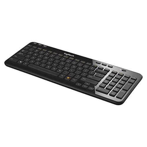 로지텍 [아마존베스트]Logitech K360 wireless keyboard (German keyboard layout, QWERTZ) black