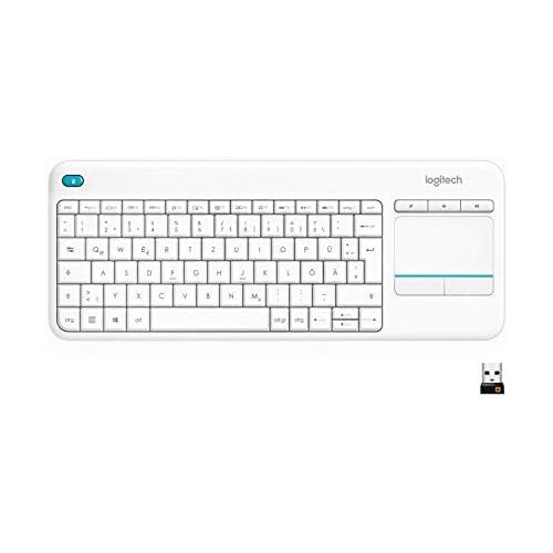 로지텍 [아마존베스트]Logitech Wireless Touch Keyboard K400+