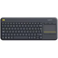 [아마존베스트]Logitech Wireless Touch K400 Plus Keyboard (QWERTY, English UK) Black