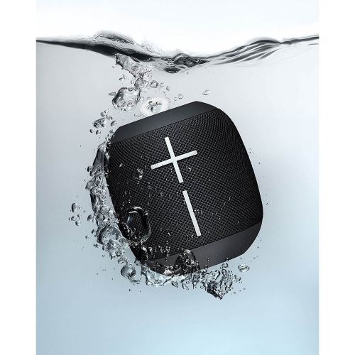 로지텍 Logitech 2 Pack Ultimate Ears WONDERBOOM Super Portable Waterproof Bluetooth Speaker - Phantom Black (Certified Refurbished)