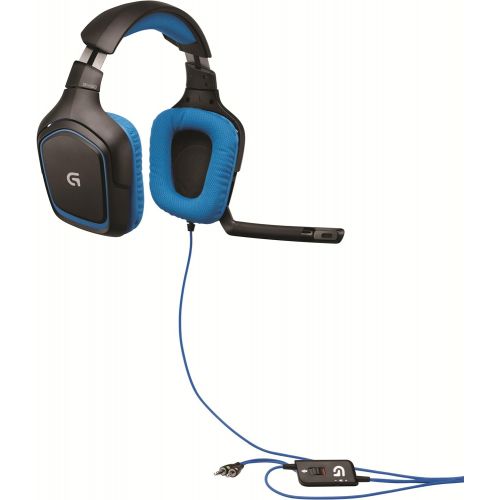 로지텍 Logitech G430 Gaming Headset - Black