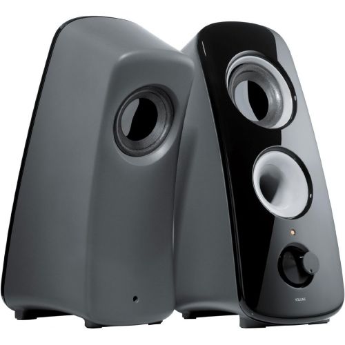 로지텍 Logitech Z323 3 Piece 2.1 Channel Computer Multimedia Speaker System - Black