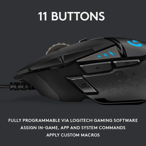 로지텍 Logitech G502 HERO High Performance Gaming Mouse