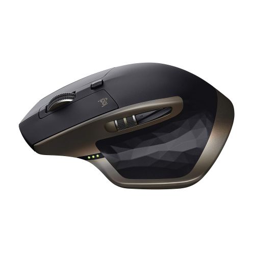 로지텍 Logitech MX Master Wireless Mouse  High-precision Sensor, Speed-adaptive Scroll Wheel, Thumb Scroll Wheel, Easy-Switch up to 3 Devices